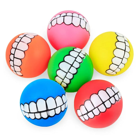 Funny Pets Cat Ball Teeth Toy